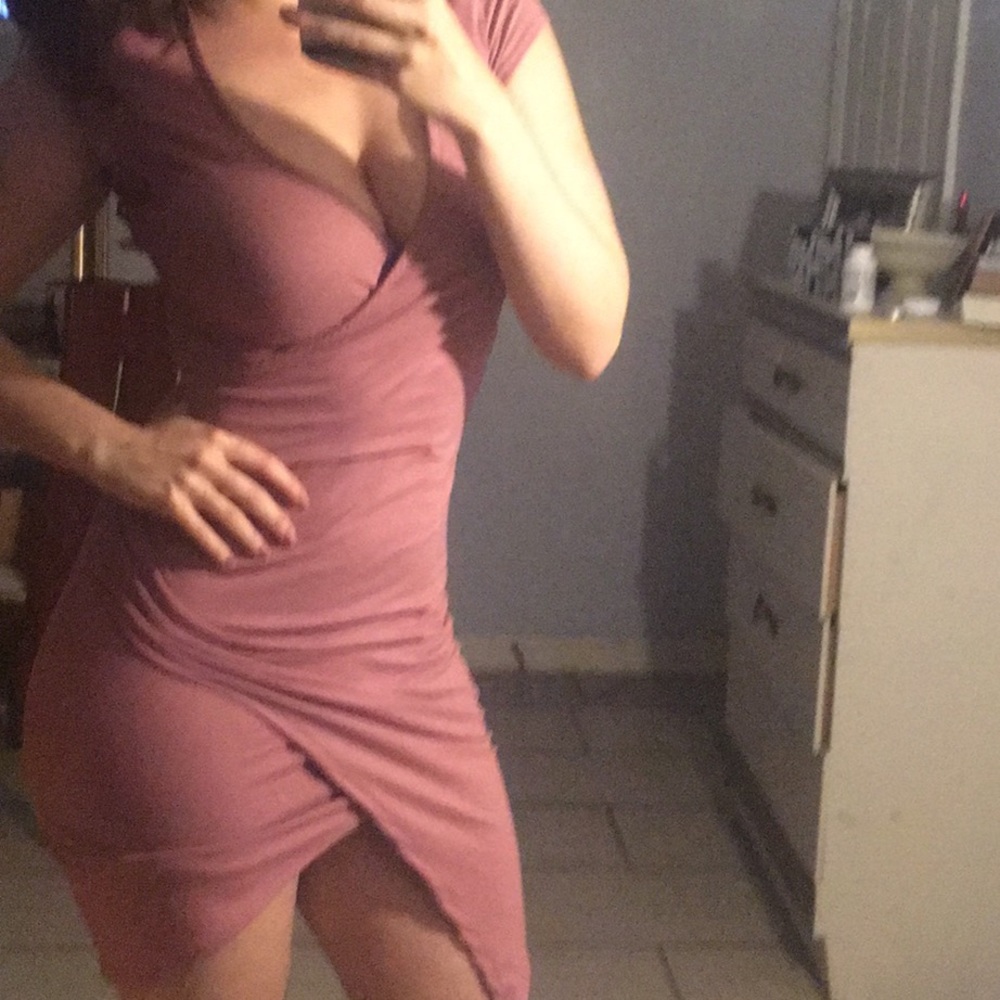 Blush pink dress
